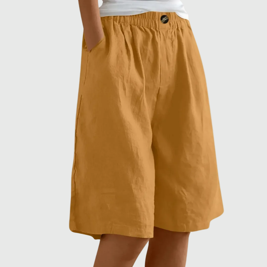 Miley | Relaxed Knee-Length Shorts