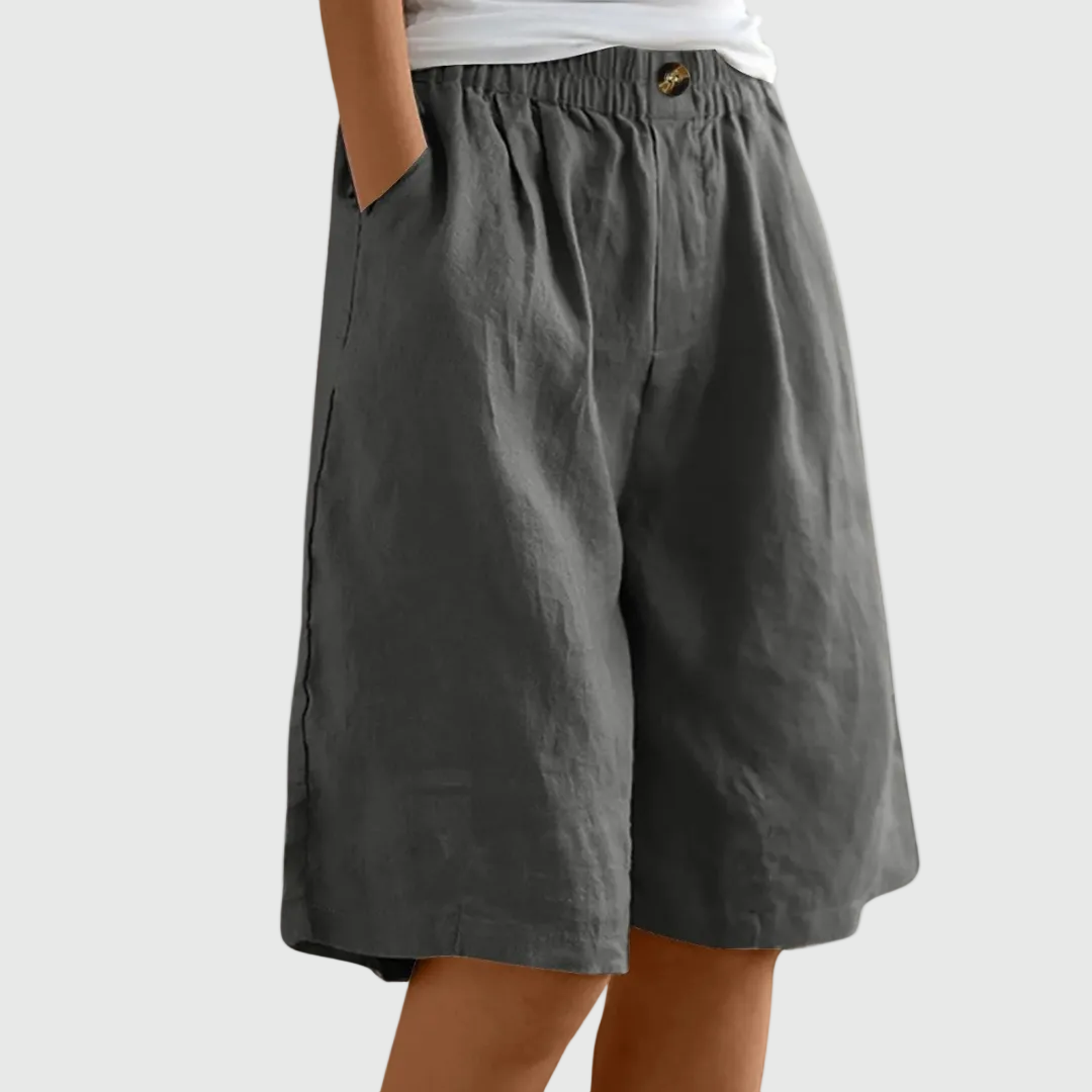 Miley | Relaxed Knee-Length Shorts
