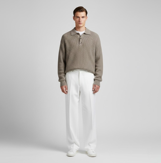 Heritage Staples Polo Sweater