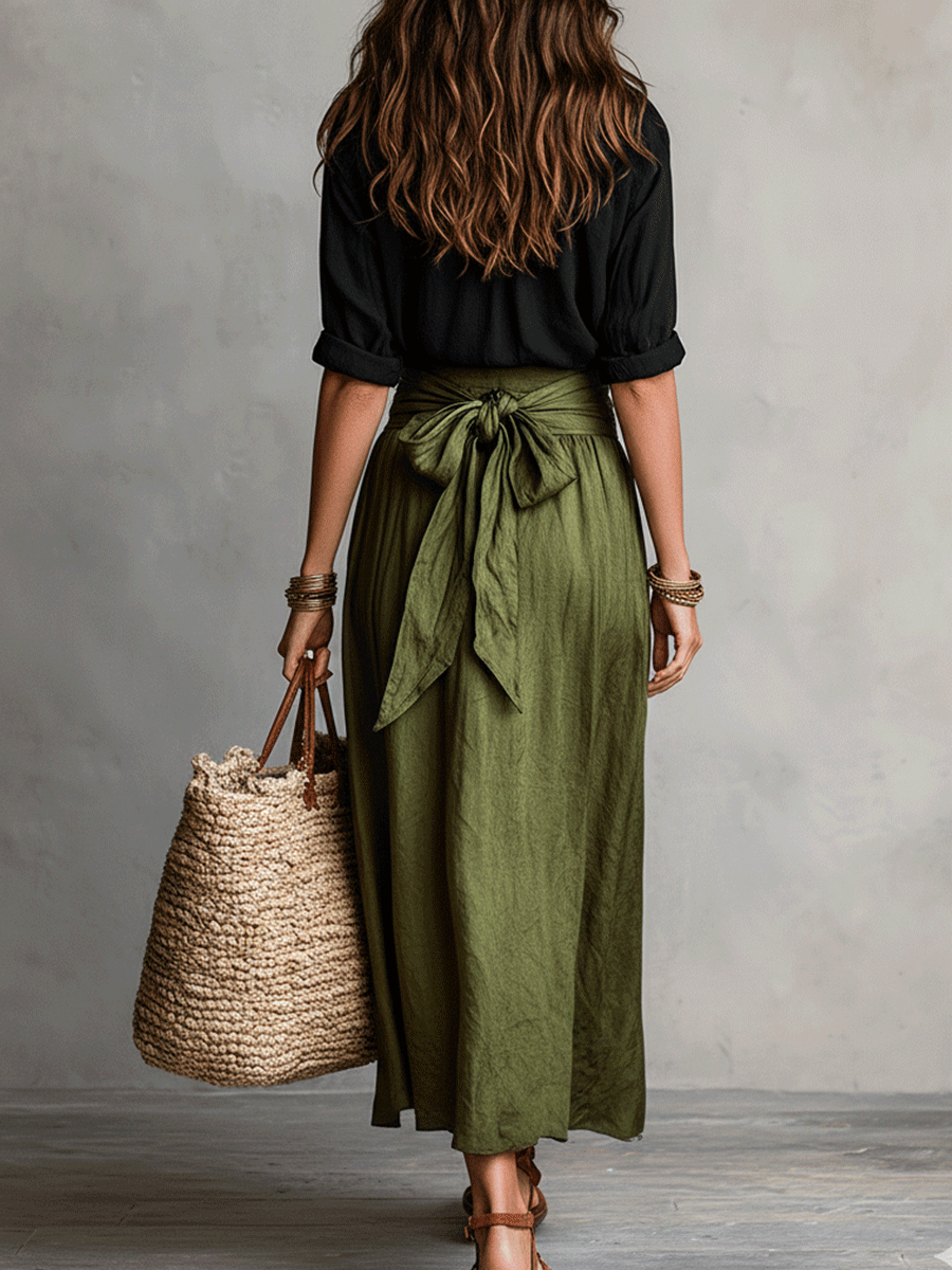 Lisa | Effortless Elegance Boho Skirt Set