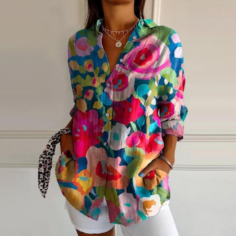 Barbara | Colourful Blouse