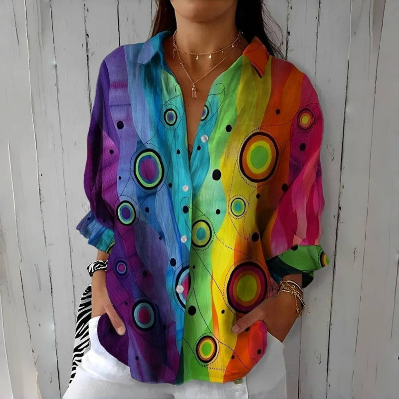 Camila | Happy Colourful Blouse