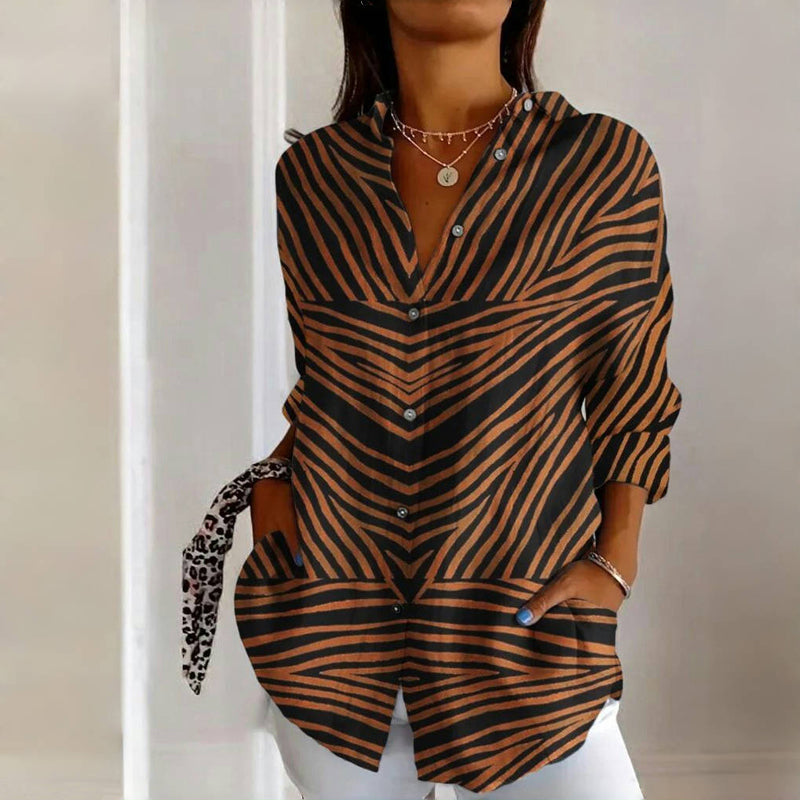 Emily | Striped Blouse