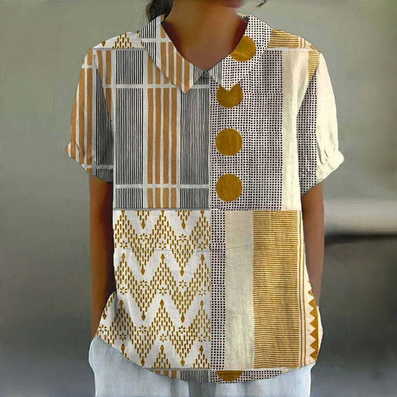 Maya | Vintage Casual Blouse