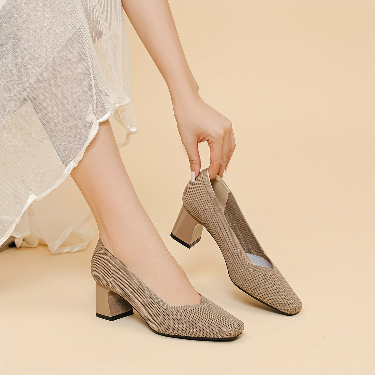 Vivienne | Stable Comfort Heels