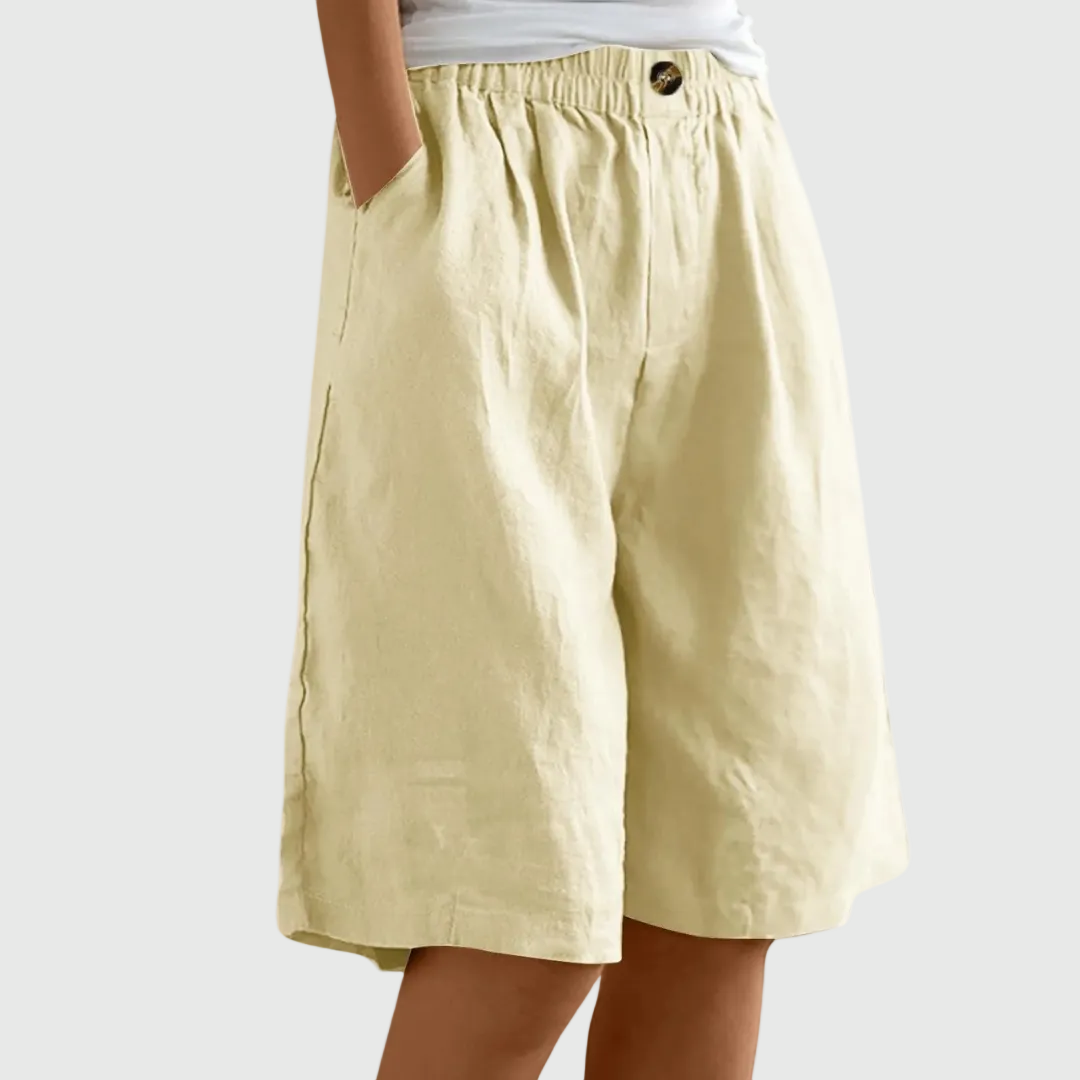 Miley | Relaxed Knee-Length Shorts