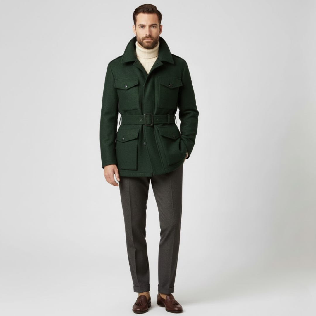 Heritage Staples Short Trench Coat