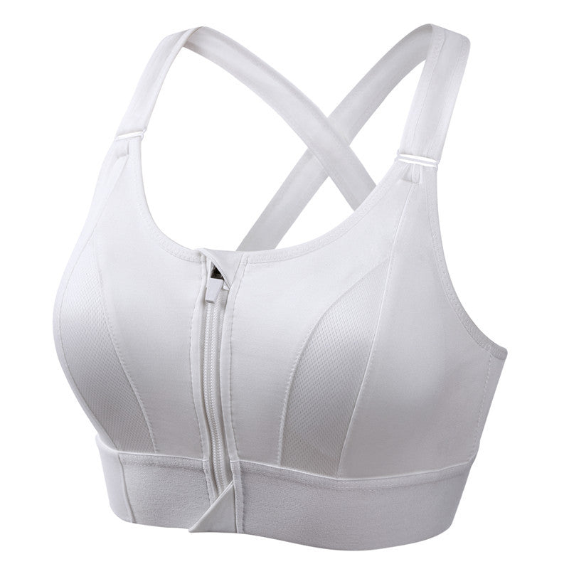 Lora - Fit Zip-Up Sweat-Proof Bra