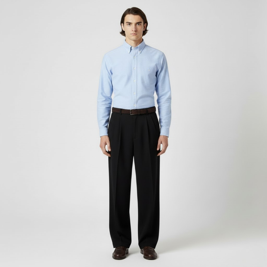 Heritage Staple Men's Straight-Leg Trousers
