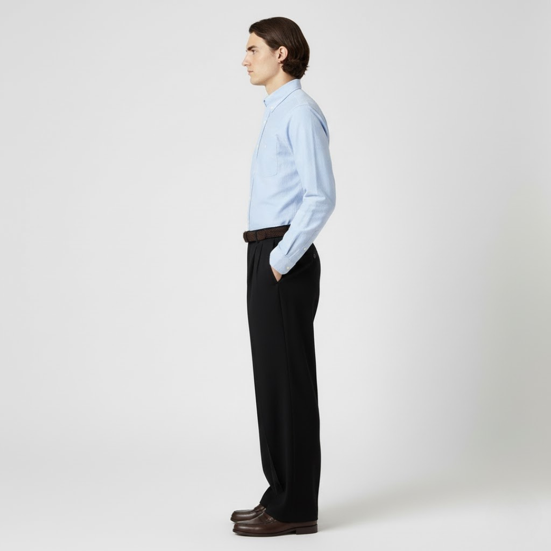 Heritage Staple Men's Straight-Leg Trousers