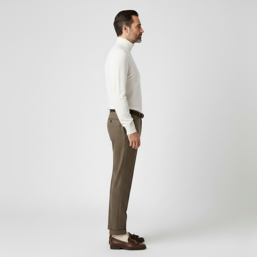 Heritage Staples Men’s Half-Turtleneck Sweater