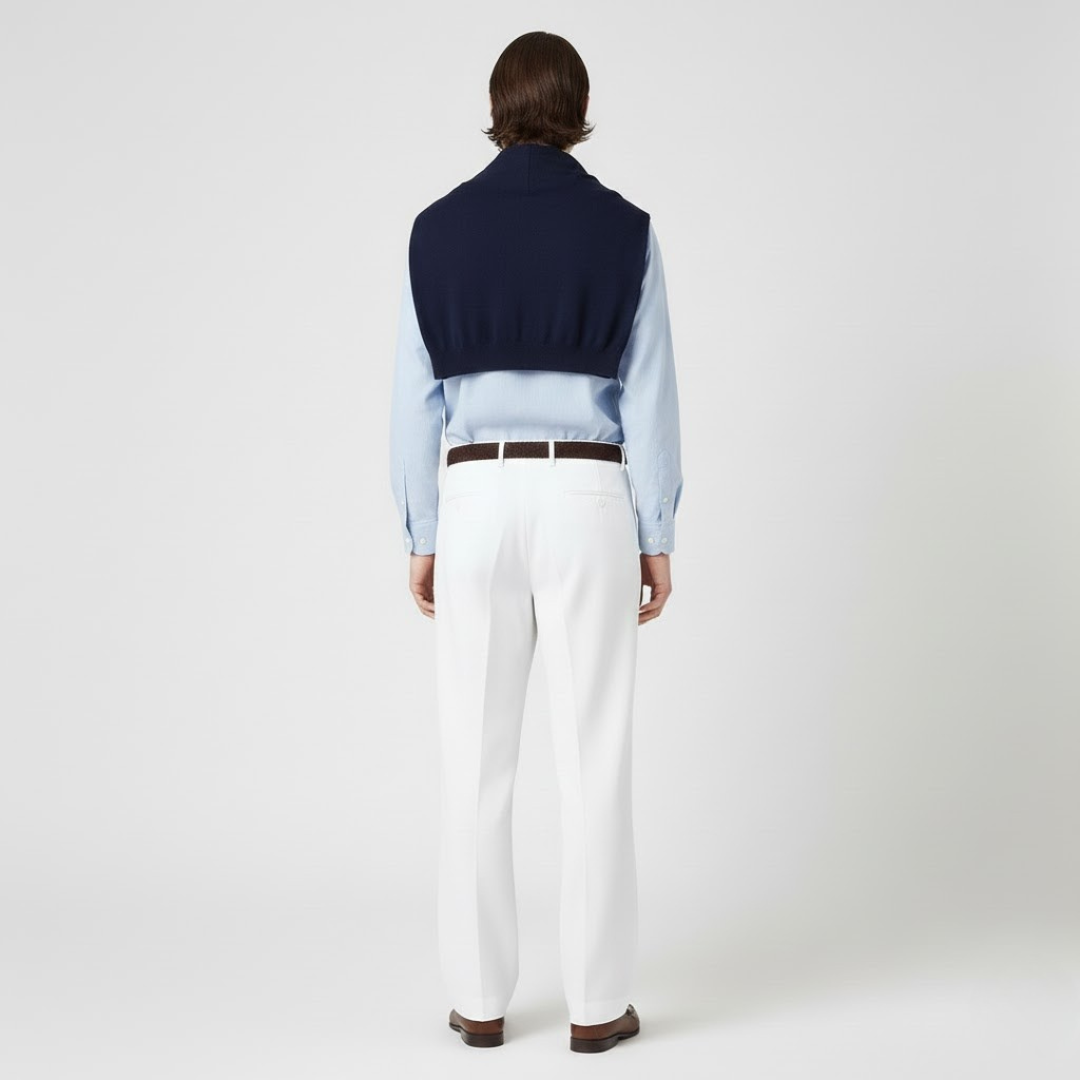 Heritage Staple Men's Straight-Leg Trousers