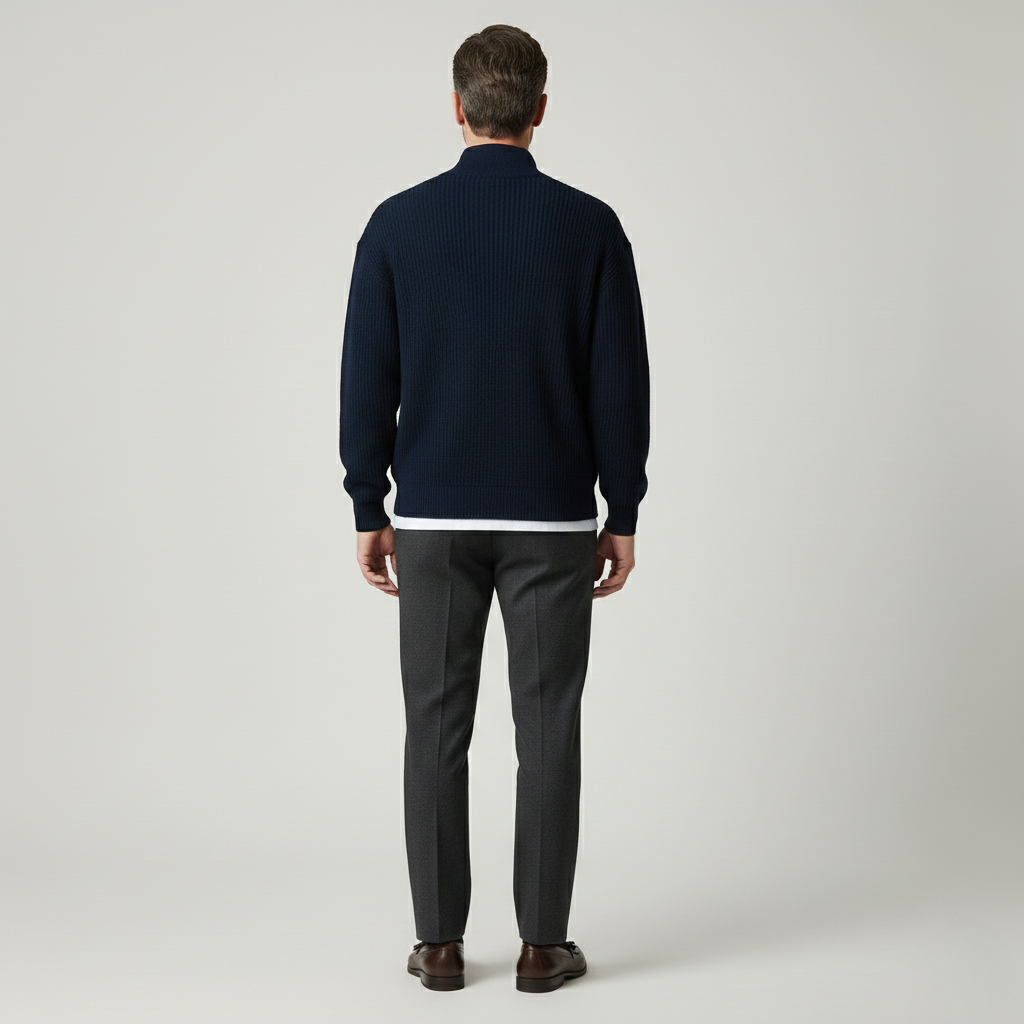 Heritage Staples Half-Zip Sweater