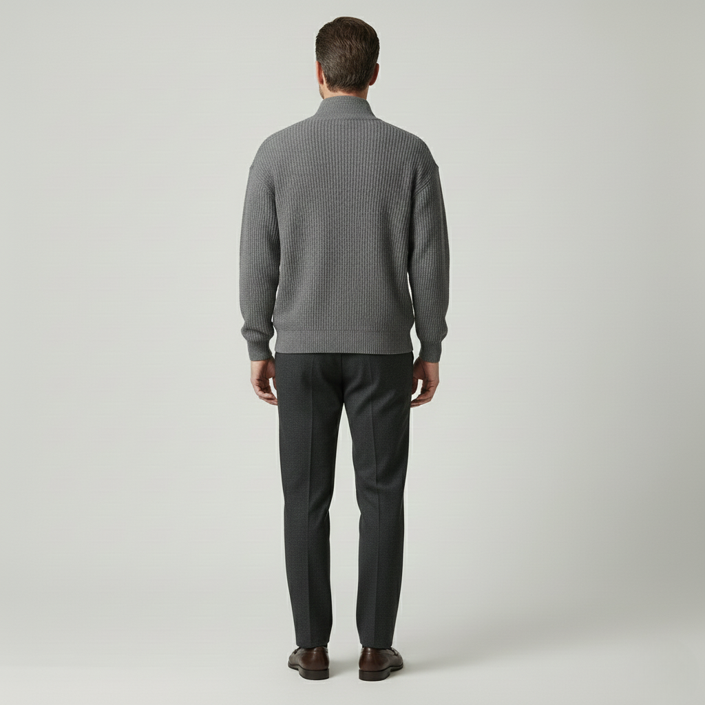 Heritage Staples Half-Zip Sweater