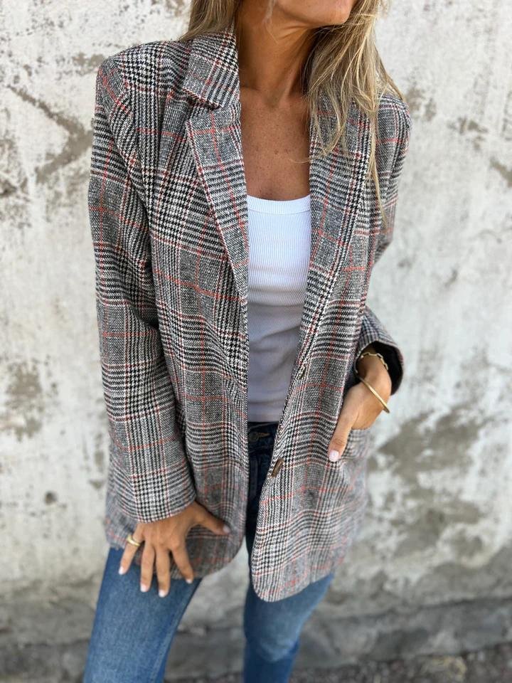 Milly | Stylish Checkered Blazer