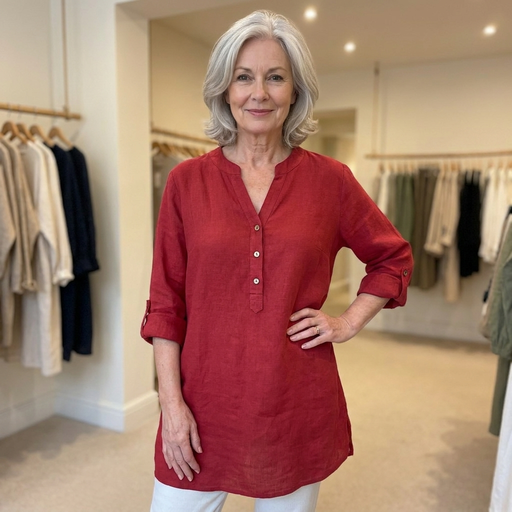 Grace | Relaxed Button Blouse