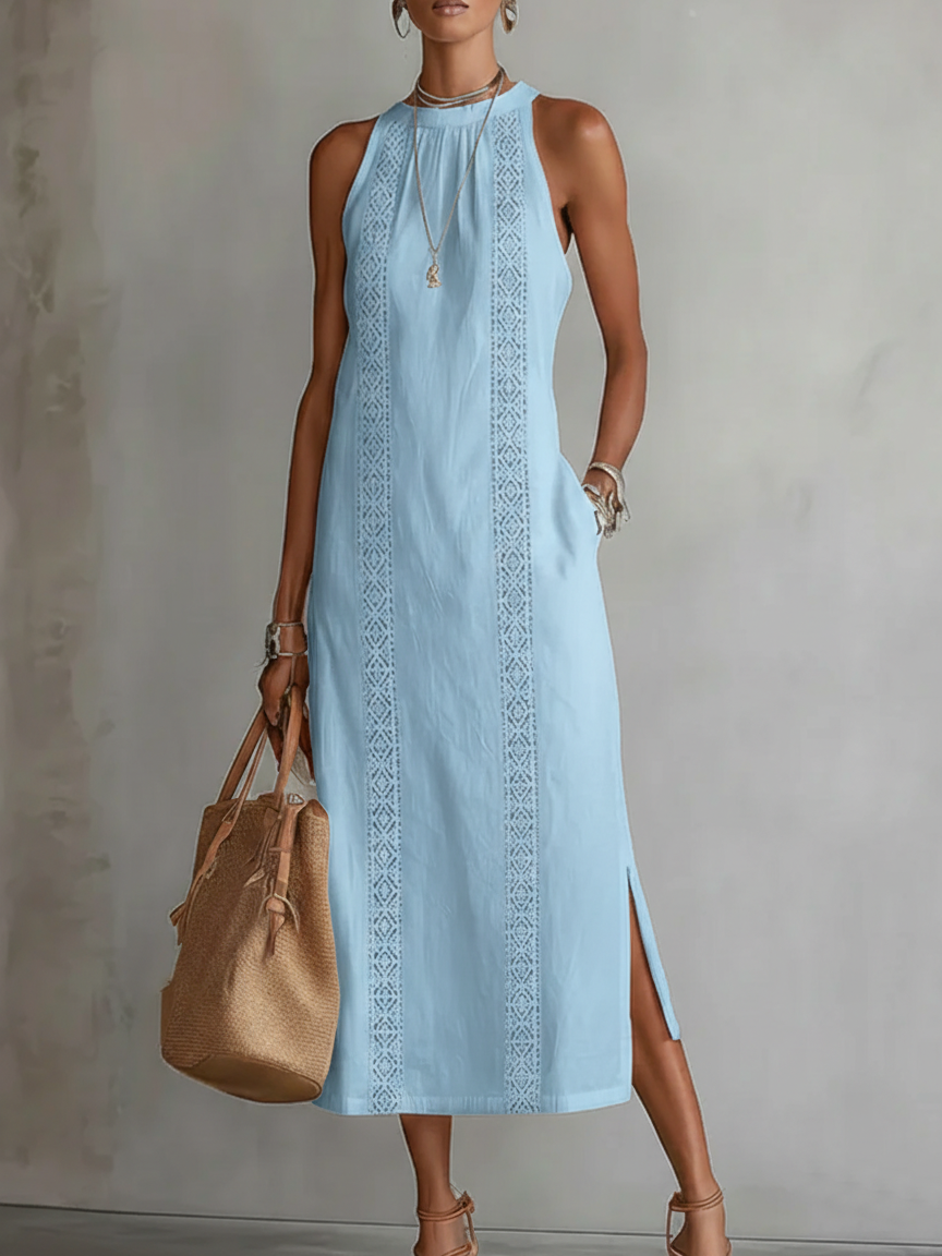 Claire | Elegant High-Neck Dress