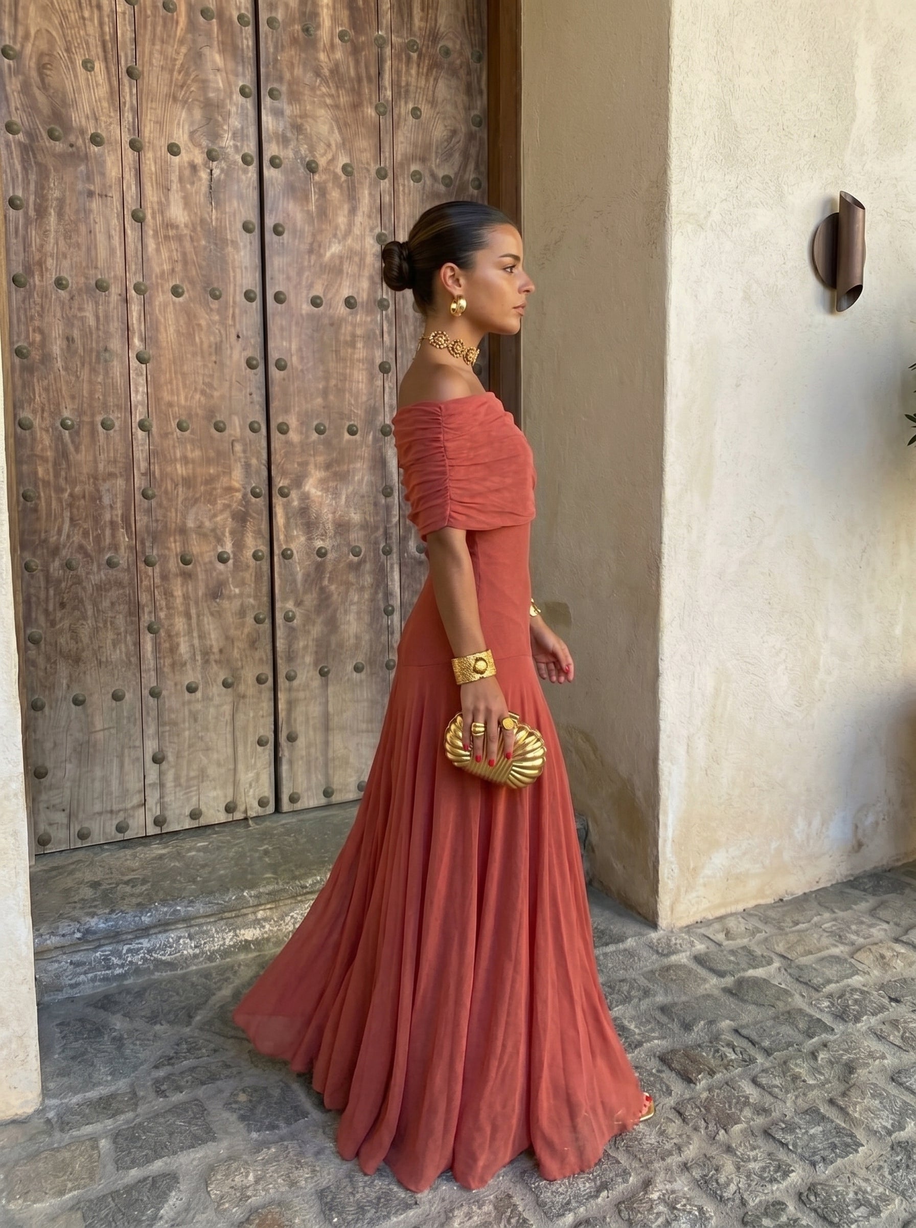 Serena | One-Shoulder Maxi Dress